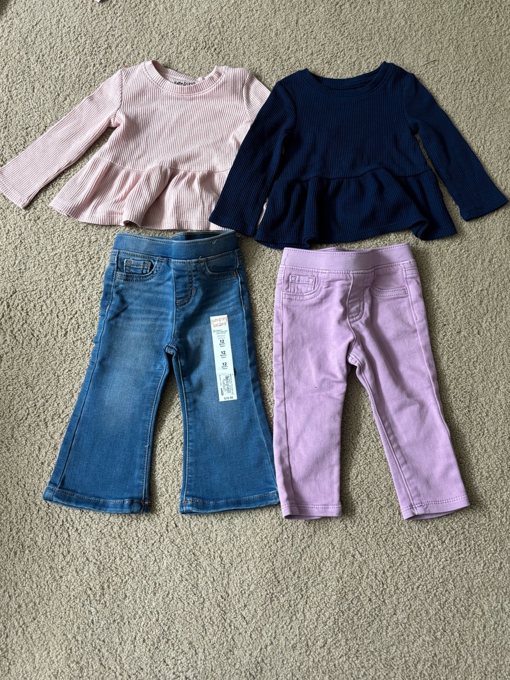 jumping Beans Outfit Bundle- 12 Months